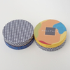 Matériau recyclé biodégradable, impression personnalisée, cylindre en carton dur Kraft, emballage en tube de papier, Logo Hallpack