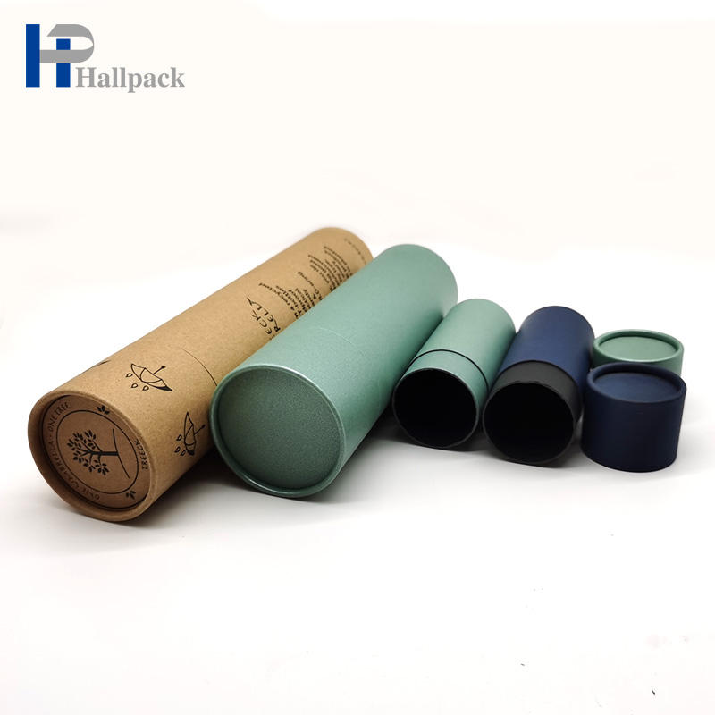 Tube de papier Kraft écologique de haute qualité, taille personnalisée pour l'artisanat, expédition de bougies, Tube d'emballage en papier moins cher