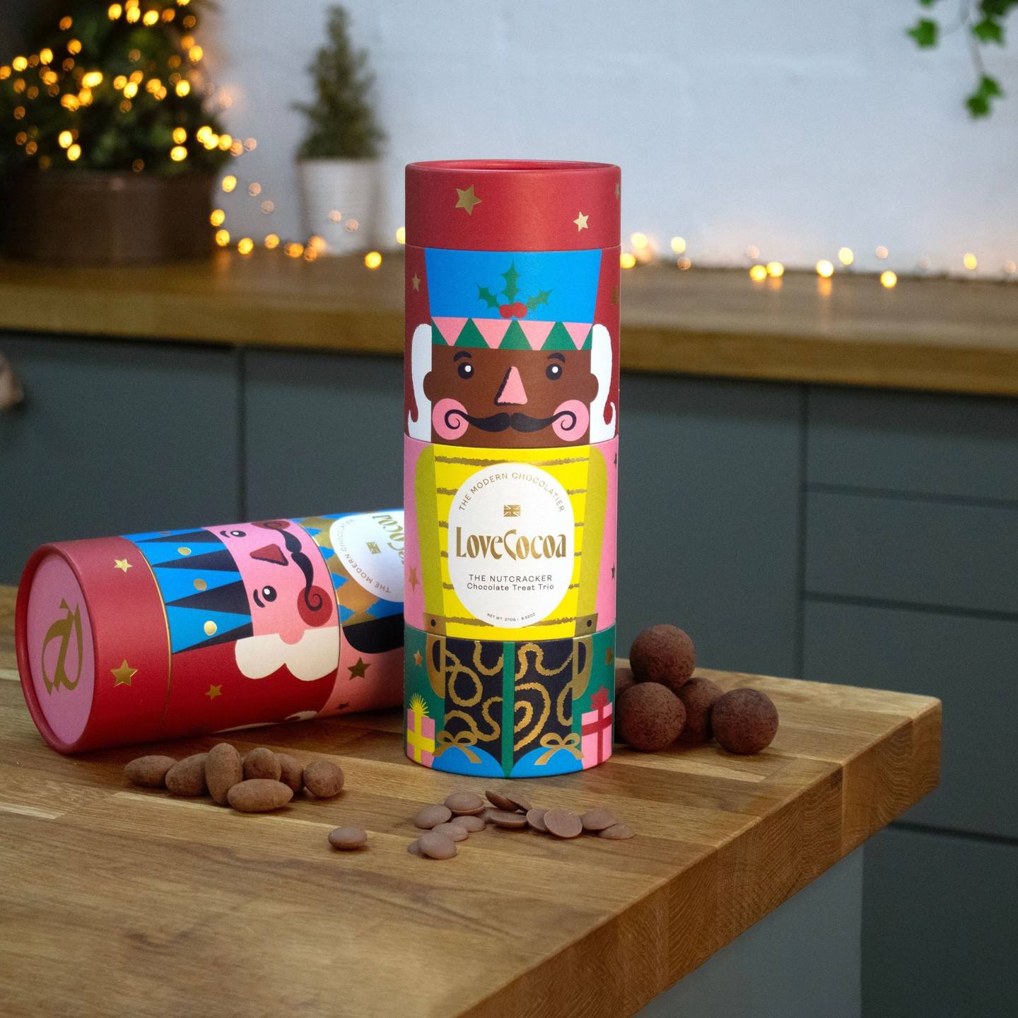 Emballage de tube de papier biodégradable pour la boîte ronde durable de tube de thé de café de chocolat