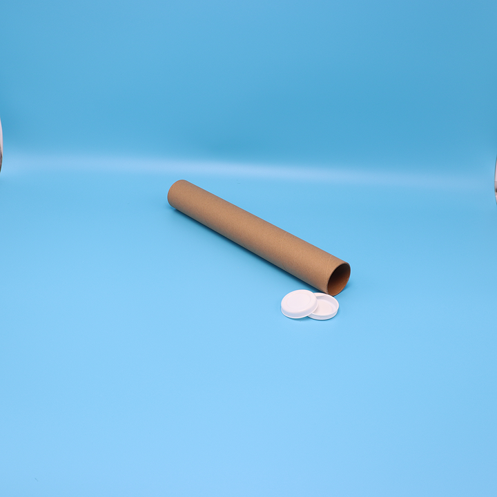 Affiche de couverture en plastique, taille personnalisée en usine, papier peint en toile, Tube d'expédition en papier Kraft, Tube en papier d'emballage