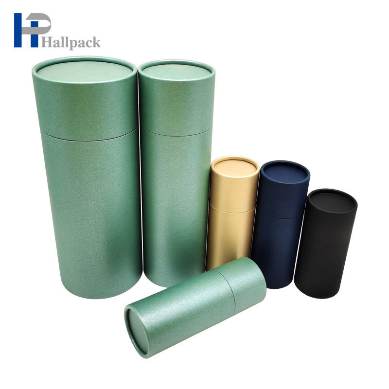 Tube de papier cosmétique de luxe, emballage en papier, mini baume à lèvres, brillant à lèvres