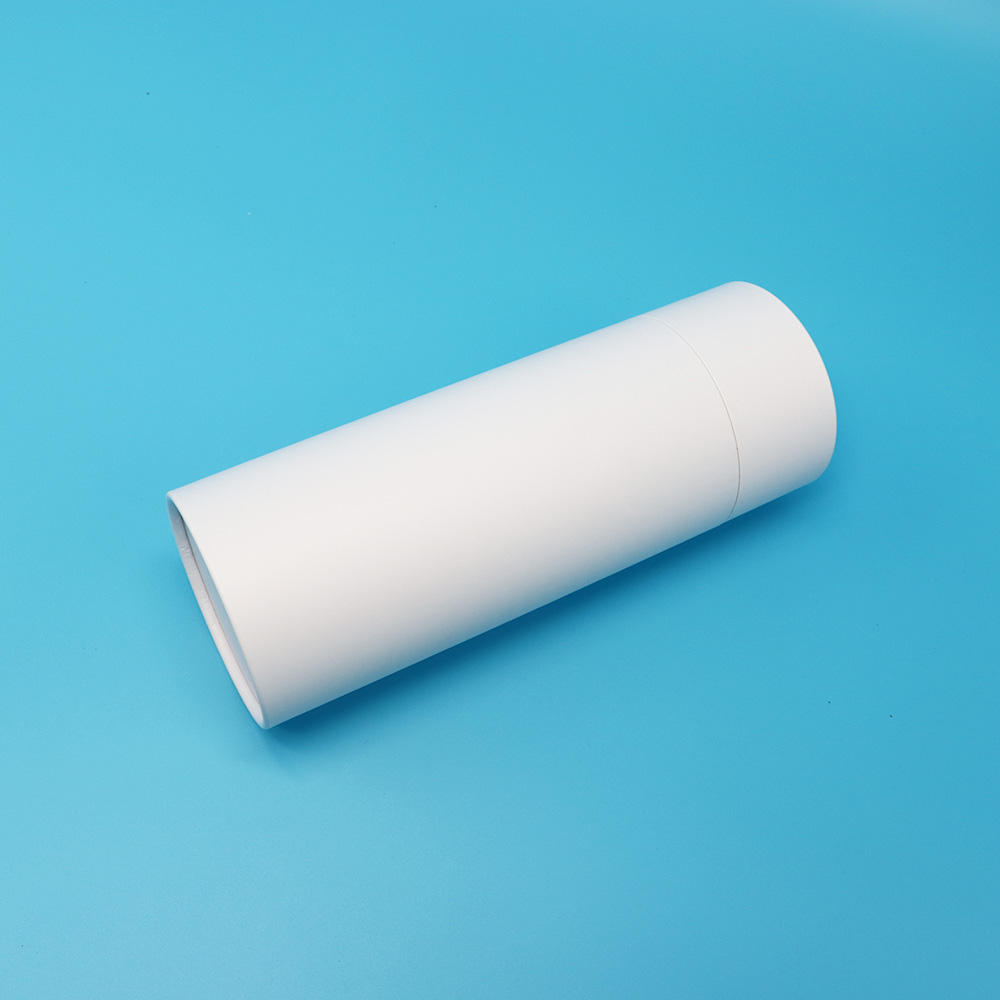 Impression personnalisée emballage alimentaire carton cylindre boîte emballage écrou café thé papier Tube emballage blanc