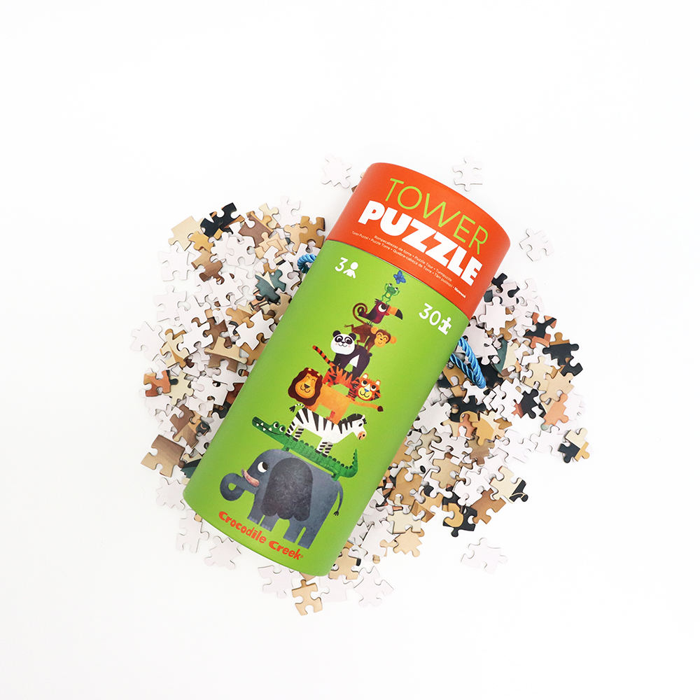 Cylindre biodégradable imprimé sur mesure, emballage en Tube de papier en carton pour jouet, blocs de construction de Puzzle, emballage en Tube de papier pour Robot