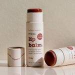 Hallpack – Tube de baume à lèvres personnalisé en papier 100% sans plastique, cylindre Push Up de forme ronde, barre de Lotion, Tubes en papier d'emballage