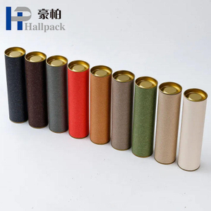 Cylindre personnalisé rond en carton de qualité alimentaire, boîte d'emballage de sucre, boîte de tubes en papier, boîte de papier