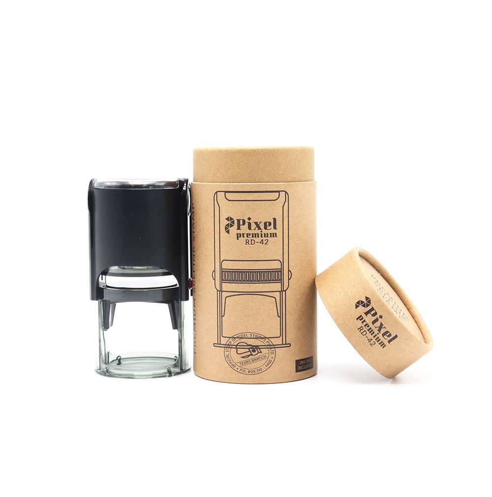 Cylindre de papier Kraft biodégradable, sceau de papeterie, stylo à bille, serviette, Tube de papier, emballage utilisé pour l'emballage des nécessités quotidiennes