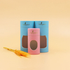 Tube de papier écologique en carton de qualité alimentaire, cylindre en carton, avoine en conserve, Tube de papier alimentaire pour petit déjeuner avec fenêtre