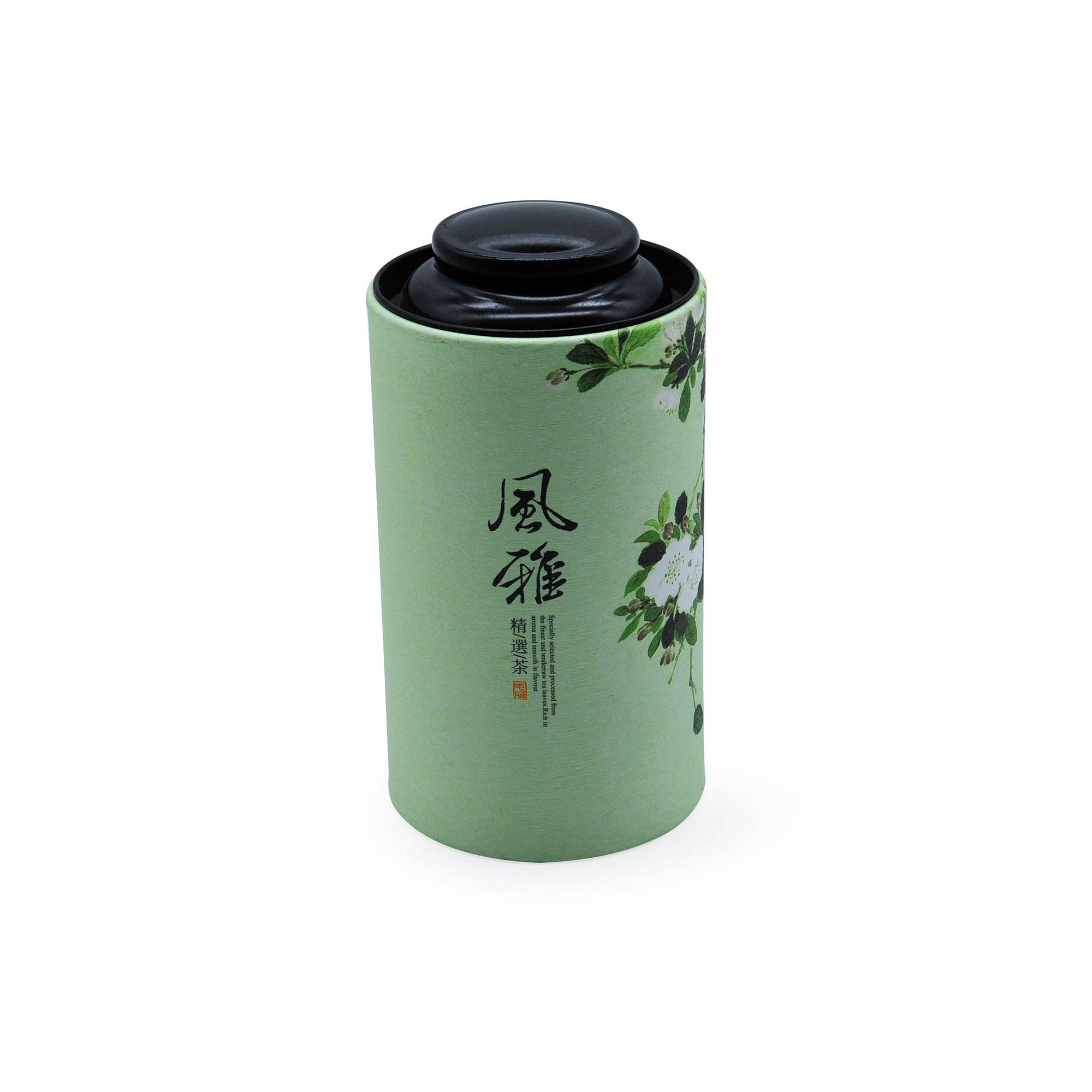 Tube de papier d'emballage de Surface de logo OEM créatif imprimé personnalisé d'emballage Kraft rond