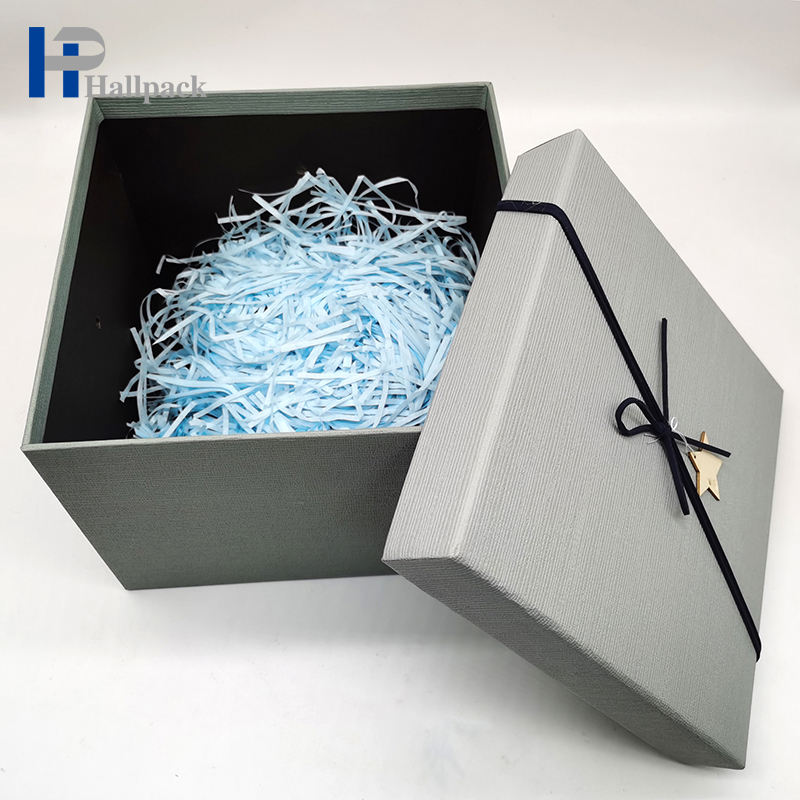 Boîte de papier grise de parfum adaptée aux besoins du client par professionnel d'accessoires de mode