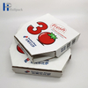 Boîte de papier d'emballage de qualité alimentaire imprimée par conception personnalisée de boîte à pizza