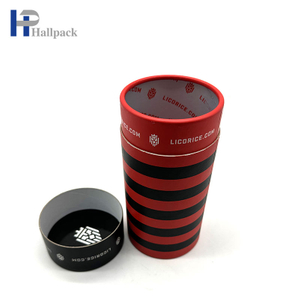 Boîte de flacon compte-gouttes avec Logo personnalisable de haute qualité, emballage rond en carton Kraft pour cosmétiques, Tube en carton coloré