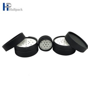 Tube de papier de cylindre de tamis de tube de papier d'emballage rond de poudre libre de sel de bain