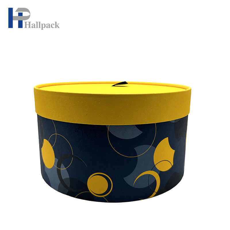 Tube de papier d'emballage de gâteau de lune en carton de haute qualité, Tube d'emballage en papier spécial rond