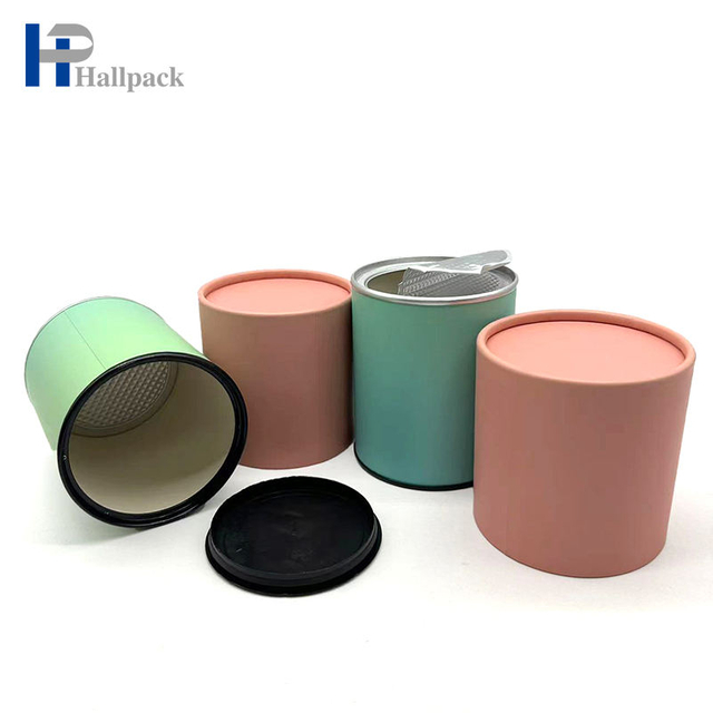 Emballage intérieur facile de tube de papier de carton d'Eco Papier d'emballage de tube de papier de couverture de larme