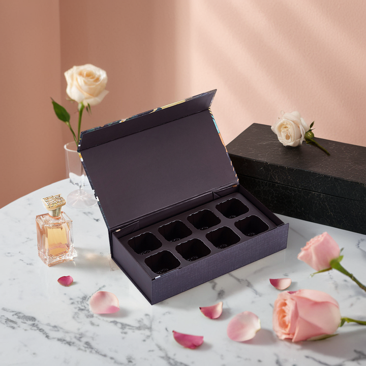 Coffret cadeau de parfum luxueux Tube en papier de qualité supérieure