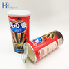 Emballage facile de tube de papier de joint en métal de traction de tube de papier de catégorie comestible
