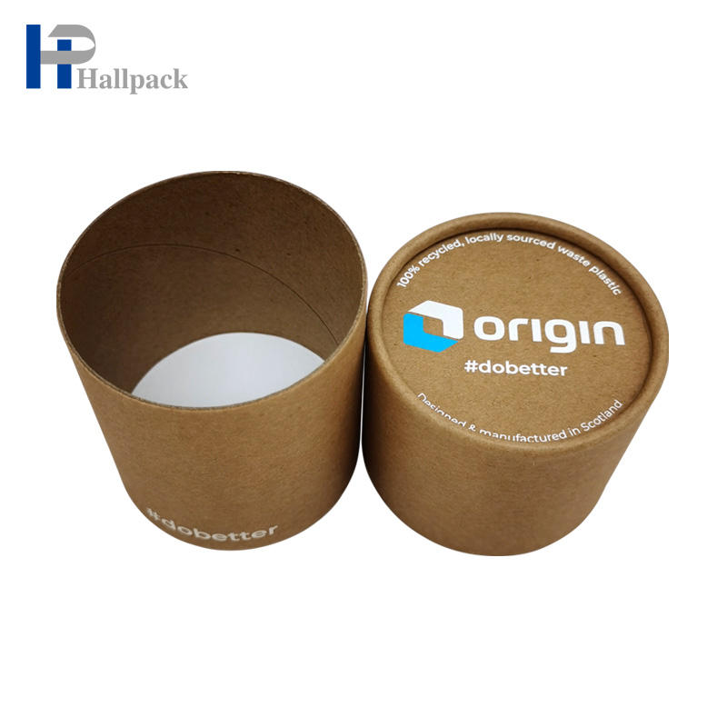 Tubes cosmétiques en papier biodégradable Tube de papier kraft vierge