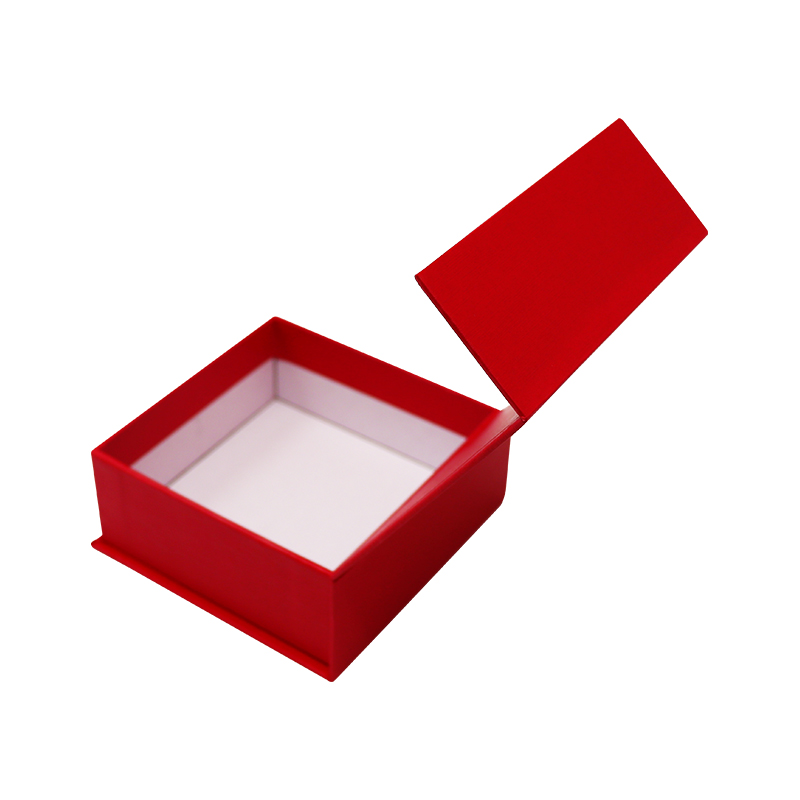 Emballage de boîte en forme de livre en papier pour boucles d'oreilles bijoux cadeau conception personnalisée carton magnétique carton