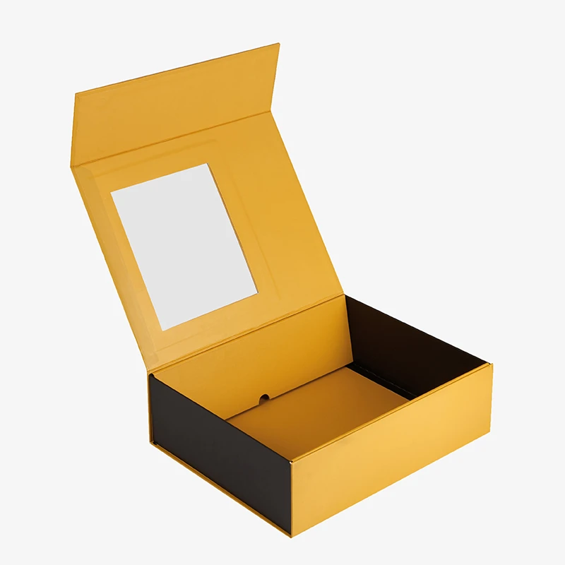 Emballage de boîte en forme de livre ODM & OEM pour les festivals de cadeaux Cartons magnétiques pliables