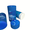 Tube en carton de forme ronde avec logo personnalisé, emballage push-up en papier biodégradable pour rehausseur de parfum de lavage cosmétique