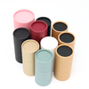 Tube de papier de boîte de cylindre de carton d'emballage de vêtements qui respecte l'environnement avec la fenêtre pour la serviette de chaussettes de sous-vêtements de T-shirts