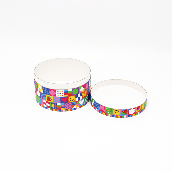 Emballage cadeau et artisanal personnalisé écologique, boîte cylindrique en carton, emballage en Tube de papier pour enfants, Puzzle de jouets