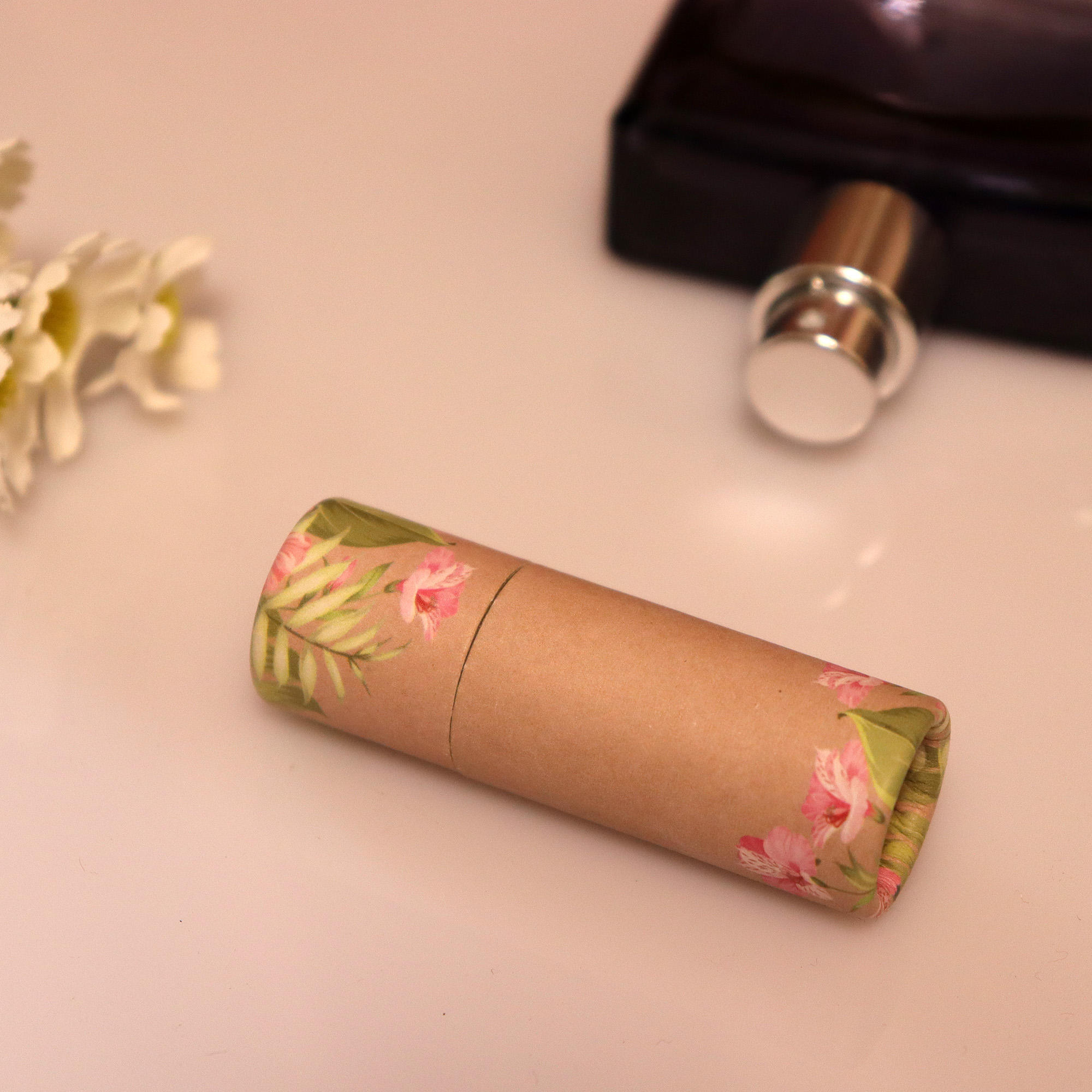 Tube en carton rond pour brillant à lèvres, Logo personnalisé, biodégradable, 0 déchet, Push Up, déodorant, Lotion, Tube en papier