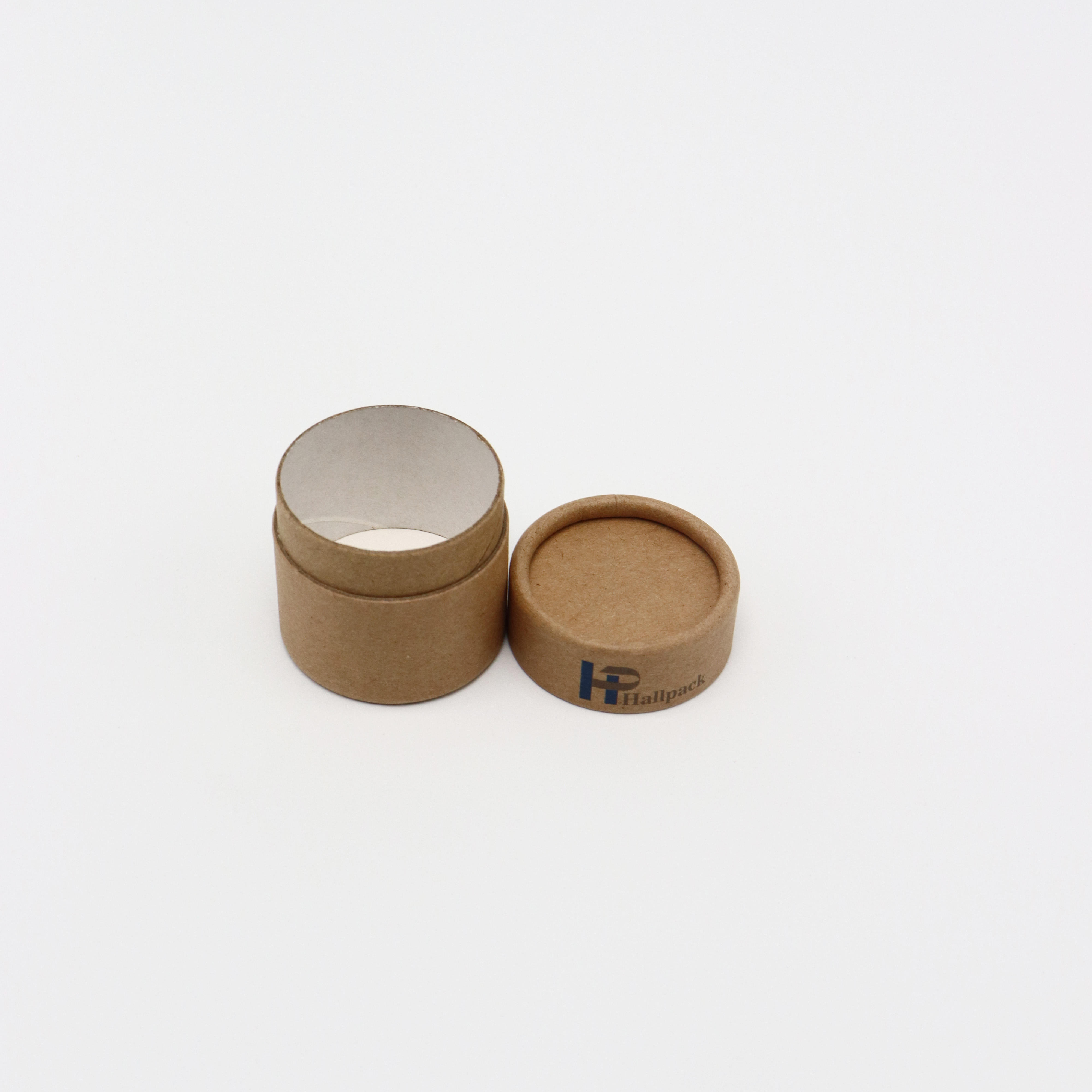 Pots vides d'emballage de tube de papier de récipients vides de carton cosmétique qui respecte l'environnement pour l'emballage de beurre de karité de poudre en vrac