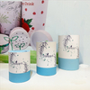 Hallpack – emballage en papier Kraft écologique à bord plat, pour bougies, Puzzle de mode, emballage artisanal en Tube en carton