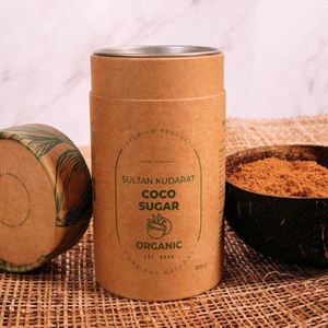 Carton écologique thé en vrac grain de café cylindre rond de qualité alimentaire boîte d'emballage papier Tube de papier Kraft résistant à l'humidité