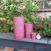 Tube de papier de thé de bougie noire de carton de cylindre du carton 100% recyclé kraft emballage de boîte ronde de carton avec la taille faite sur commande