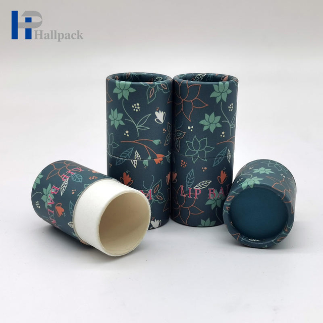 Réutilisez l'emballage de tube de papier de poussée de tube de papier de rouge à lèvres de déodorant de catégorie comestible