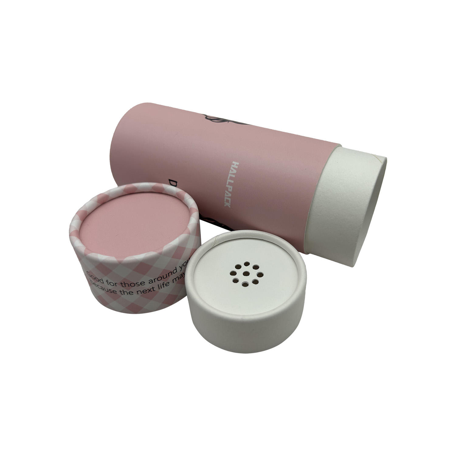 Tube de tamis en papier pour poudre de shampoing, feuille d'aluminium intérieure, papier artisanal cosmétique, papier Kraft, récipient cosmétique Recyclable 1 pièces