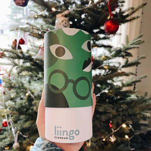 Lunettes de soleil en papier de luxe personnalisées, boîte cylindrique d'emballage de stockage ronde, Tube d'emballage de lunettes de soleil Kraft pour lunettes