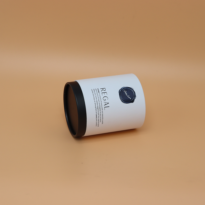 Emballage fait sur commande qui respecte l'environnement de tube de papier de boîte de cylindre de carton d'emballage de métier pour la bougie