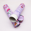 Tubes d'expédition en papier commercialisables Hallpack avec couvercle Tubes d'expédition de courrier Tubes en carton pour affiche