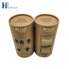 Adaptez aux besoins du client le tube décoratif de carton de tube de carton de papier kraft de joint d'emballage biodégradable