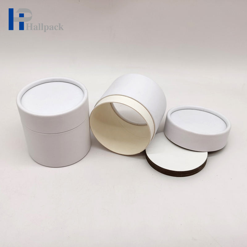 Tubes en papier Kraft personnalisables, pour emballage de Cigarettes déodorantes, forme ronde en relief pour l'artisanat du vin, impression de Logo personnalisé