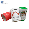 Tube de papier de bougie fait sur commande emballant le tube de papier d'emballage de bouteilles en verre de rouleau