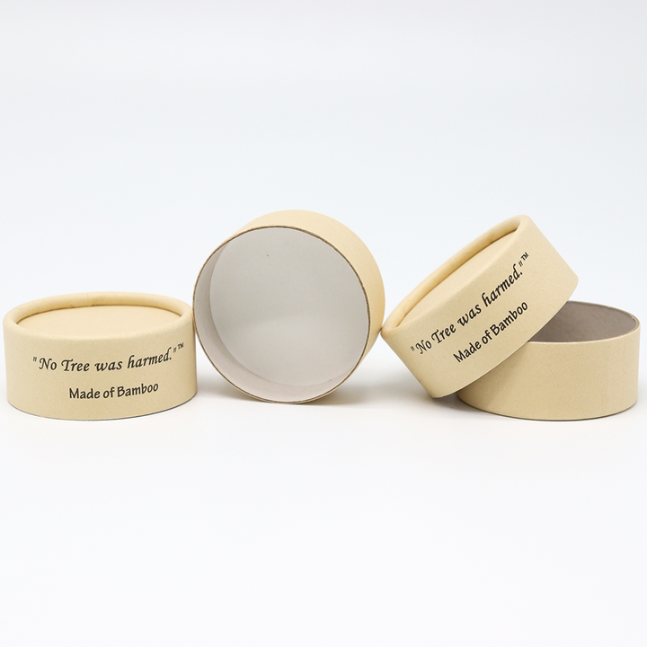 Emballage cosmétique fait sur commande biodégradable de tube de papier de boîte de cylindre de carton pour le correcteur de crème pour le visage