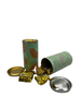 Tubes en papier de forme ronde, matériau biodégradable, emballage personnalisé, papier artisanal de qualité alimentaire, boîte cylindrique de collation
