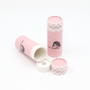 Carton de paquet de boîte de tube rond cosmétique fait sur commande de haute qualité emballé avec le dispositif trembleur de tamis pour le shampooing sec de poudre libre