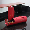 Boîtes rondes de tube d'emballage de papier de métier de gâteau de lune de cadeau recyclable créatif fait sur commande avec la poignée de corde