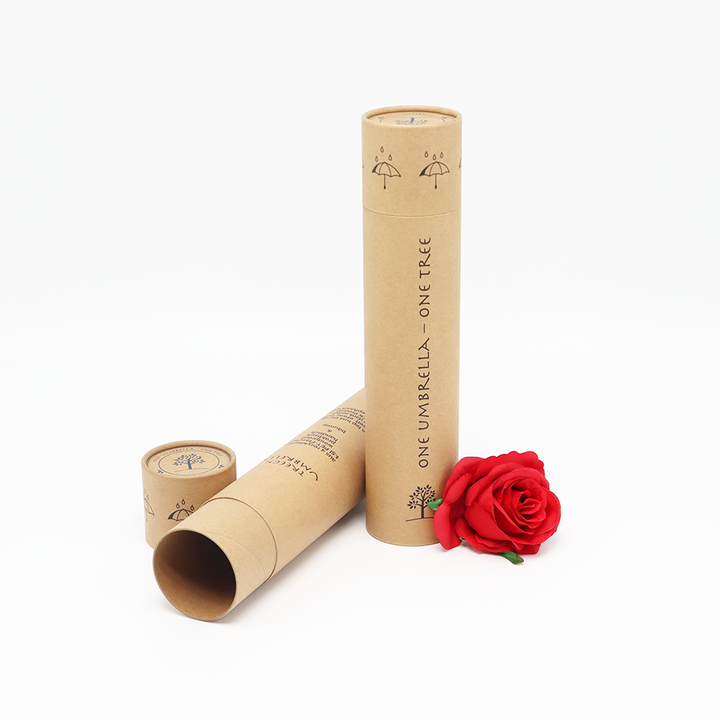 La boîte en carton de cylindre de tube de papier de catégorie comestible peut avoine le tube de papier de nourriture de petit déjeuner