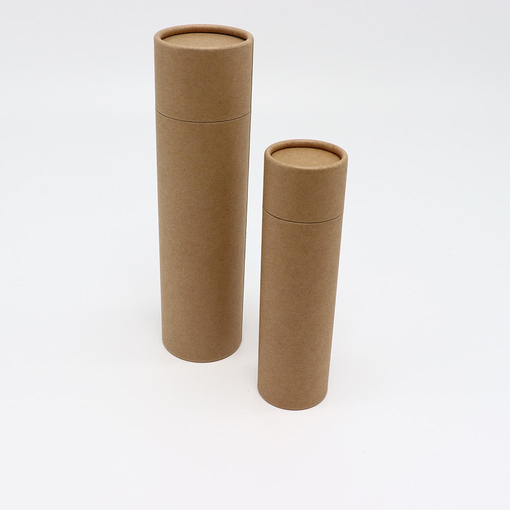 Le papier biodégradable peut rouler des tubes de papier Tubes de papier kraft brun non imprimés