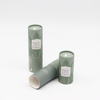 Emballage fait sur commande écologique de tube de papier de boîte de cylindre de carton d'emballage de beauté pour le bâton de tache de sauge de plante aromatique