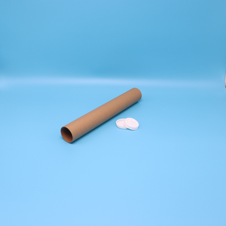 Emballage écologique fait sur commande de tube de papier de boîte de cylindre de carton pour le badminton de parapluie de papier peint de vase de bouteille