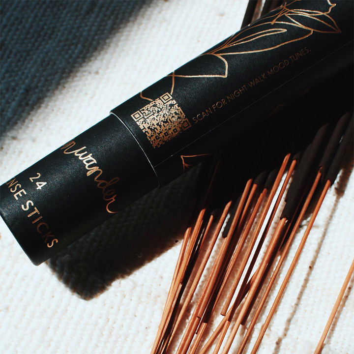 Emballage de tube de papier rond de conception personnalisée qui respecte l'environnement pour l'emballage de cylindre biodégradable de tube d'emballage personnalisé d'encens