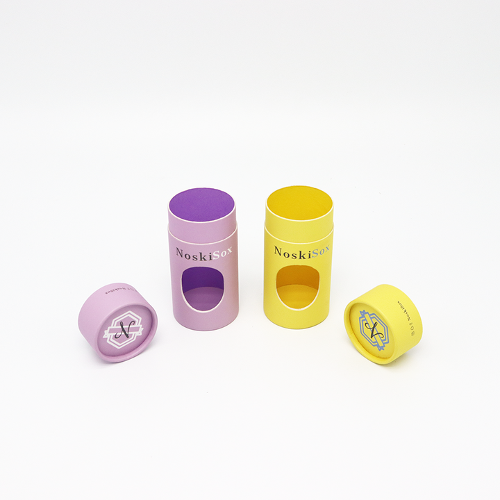 Fabricant rond vide Kraft artisanat cylindre Tubes emballage papier à rouler Tube conteneur avec fenêtre