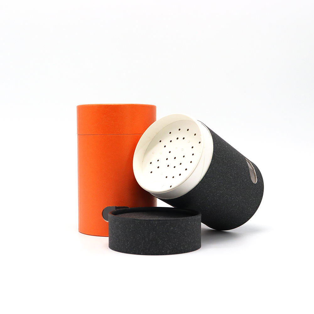 Tubes de carton réutilisés par texture de papier tissée par tube de tamis de papier pour la nourriture de poudre